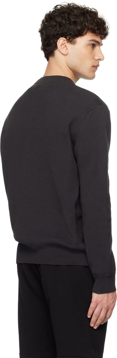 Пуловер Stone Island Stone Island Ribbed Organic Cotton Crewneck Sweater Сиво | K1S15 5100054 S00D8, 2