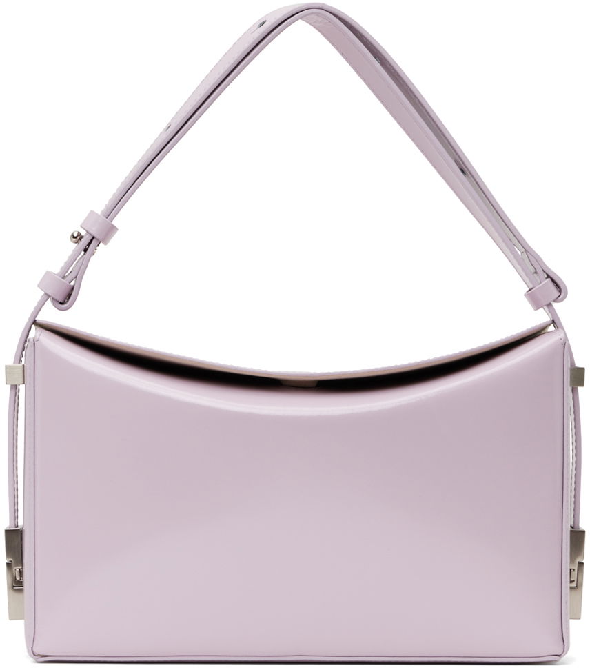 Дамска чанта OSOI Curved Leather Shoulder Bag Лилаво | 24FWB03004115, 0