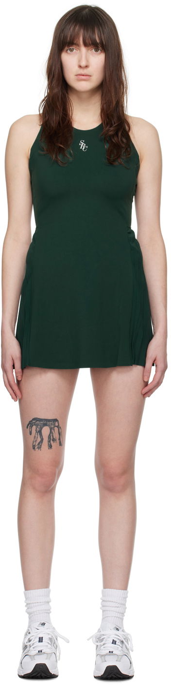 Pокля Sporty & Rich 'SRC' Dress Зелено | DRAW232FO, 0