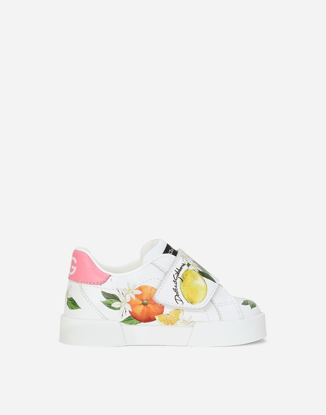 Portofino Printed Calfskin First Steps
