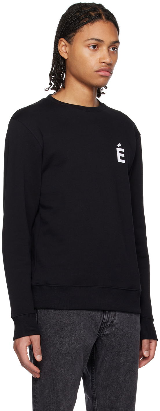 Суитчър Études Black Sweatshirt With Logo Черно | C00ME203A01599, 1