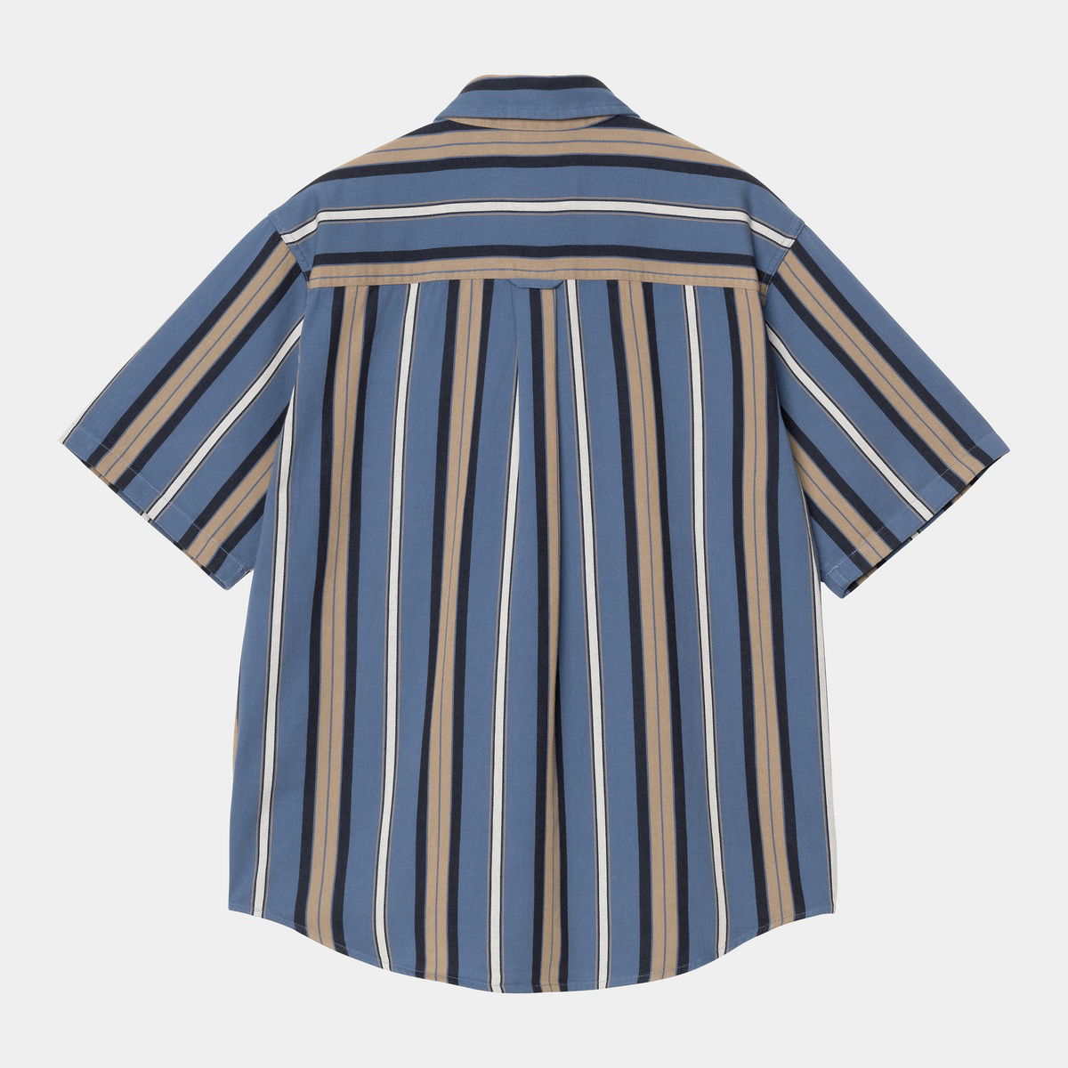 Риза Carhartt WIP Carhartt WIP Jarrell Stripe Short Sleeve Shirt Синьо | I034536_2, 1