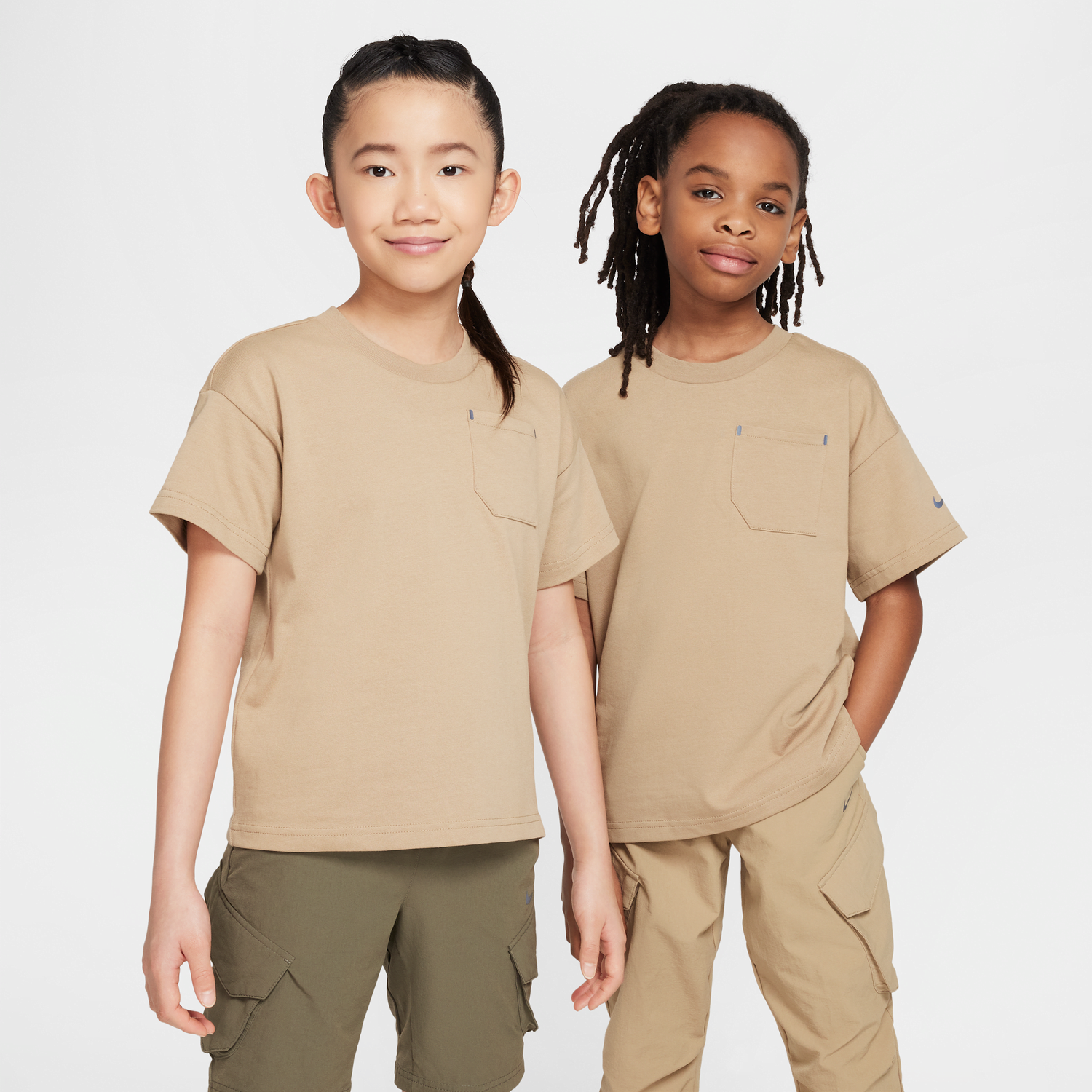 Тениска Nike Nike Sportswear City Utility Short Sleeve T-Shirt Кафяво | FZ4902-297, 0