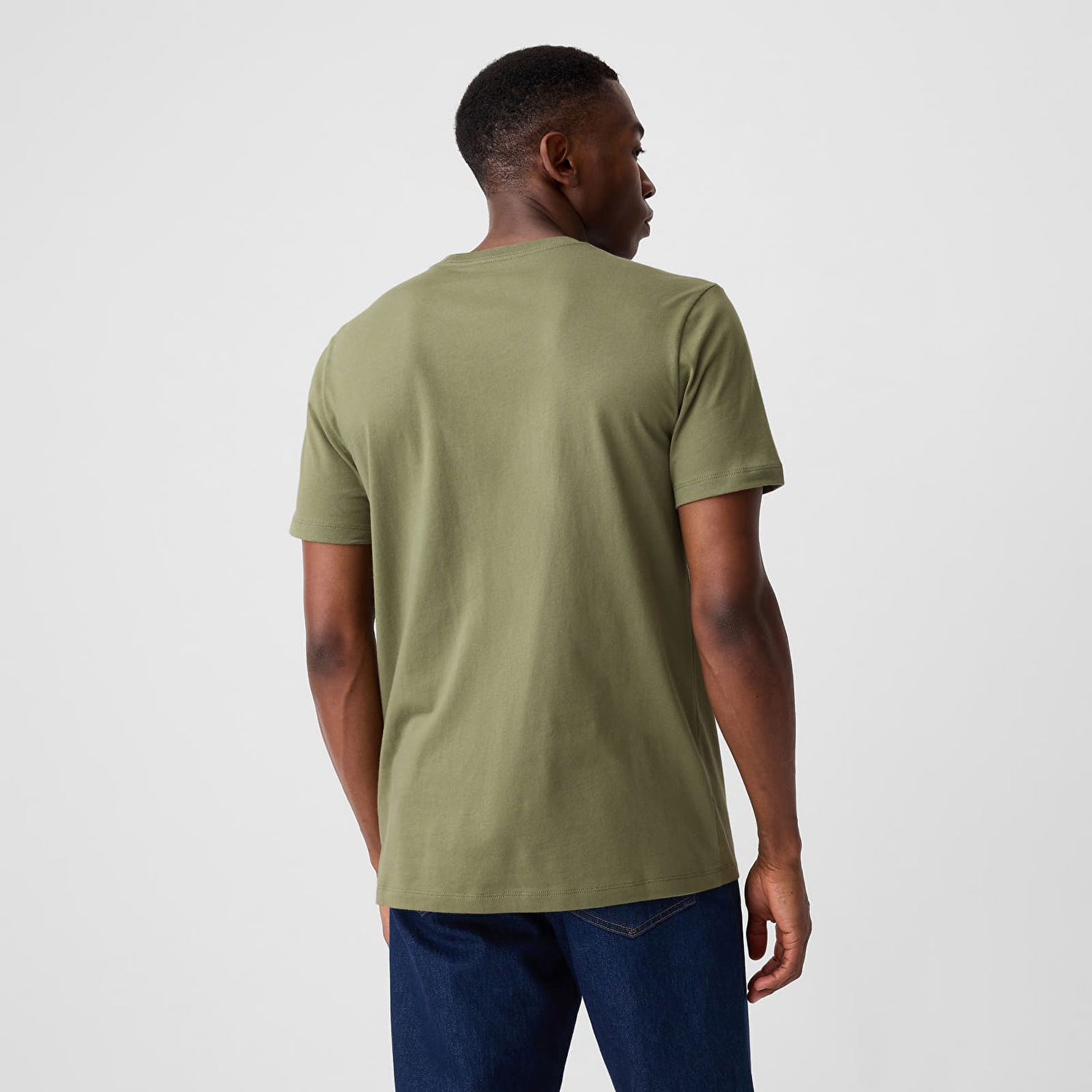 Тениска GAP T-shirt Logo Tee Walden Green XS Зелено | 856659-16, 1