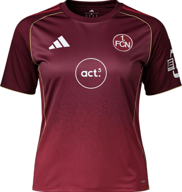 1. FC Nürnberg Jersey 2025/2026