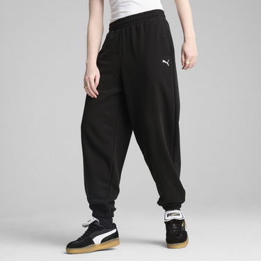 Спортни панталони Puma WARDROBE ESS Relaxed Fit Sweatpants Черно | 629753_01, 0