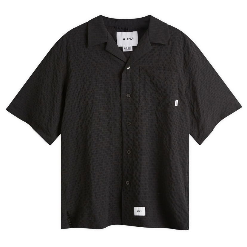 Риза WTAPS Vacation Shirt Black Черно | 241WVDT-SHM05-BLK