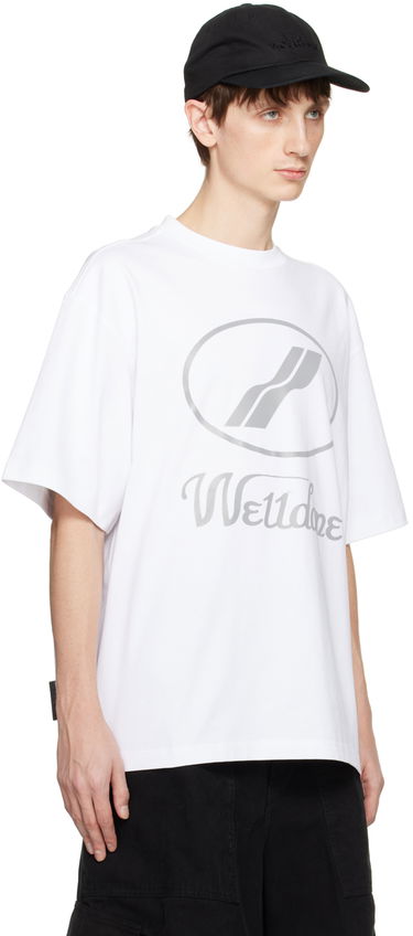 Тениска We11done Designer Logo-Print T-Shirt Бяло | WD-TP5-19-930-WH, 1