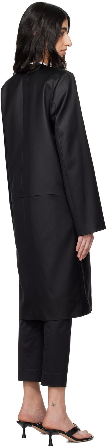 Палта TOTEME TOTEME Chintz Coat Черно | 252-WRO0208-FB0390, 2