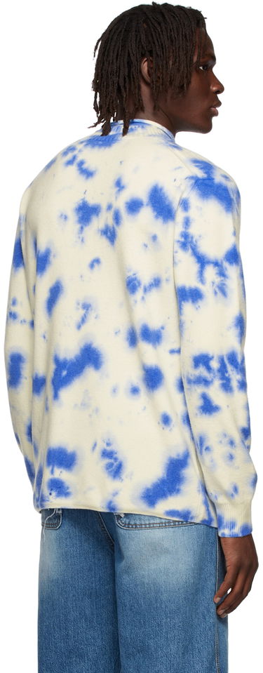 Пуловер We11done We11done Tie-Dye Sweater Синьо | WD-KT1-22-604-U-BL, 2