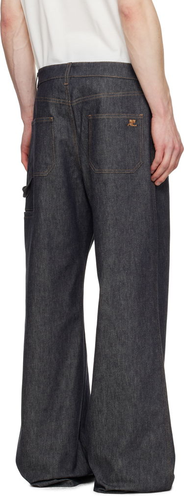 Дънки Courrèges Courrèges Hammer Baggy Jeans Синьо | 125DPA241DE0035, 2