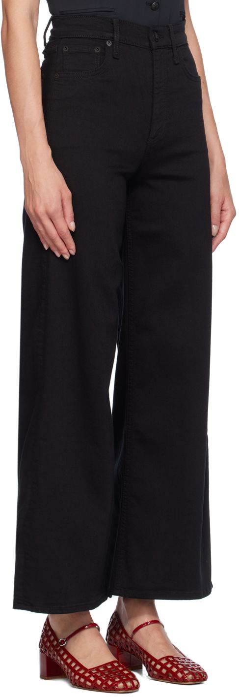 Дънки rag & bone Sofie Ankle Ultra Wide-Leg Jeans Черно | WDD24F3000N5BL, 1
