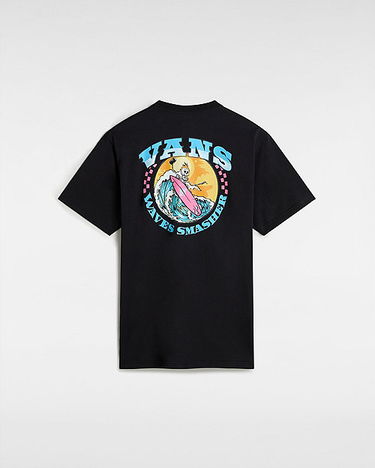 Тениска Vans True Waves T-shirt Черно | VN000KHTBLK, 1