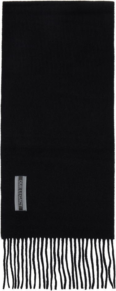 Шал OUR LEGACY Estate Scarf Черно | A4248EAB, 2