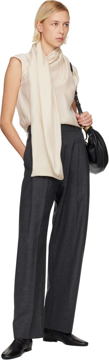 Кецове и обувки TOTEME TOTEME Grained Leather Ankle Boots Черно | 254-WAS0264-LE0162, 4