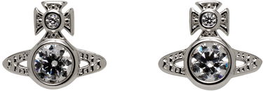 Обеци Vivienne Westwood Silver Orb Crystal Earrings Металик | 62010220-02P102-SM, 0