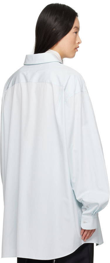 Риза Maison Margiela Maison Margiela Oversized Shirt Синьо | S51DT0017 M35397, 2