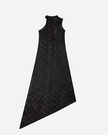 Pокля (di)vision Knit Long Dress Черно | 30SS23, 1
