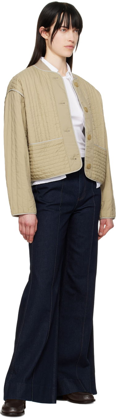 Яке бомбър rag & bone Rag & Bone Marley Quilted Jacket Бежово | WAW25S20146114, 3