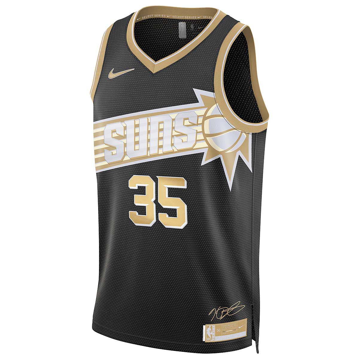 Фланелка Nike NBA PHOENIX SUNS DRI-FIT SELECT SERIES SWINGMAN JERSEY KEVIN DURANT Черно | FN5909-053, 0