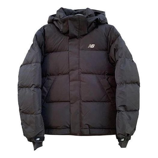 Пухо яке New Balance Warm Hooded Down Jacket Черно | NPA4S061-BK, 0