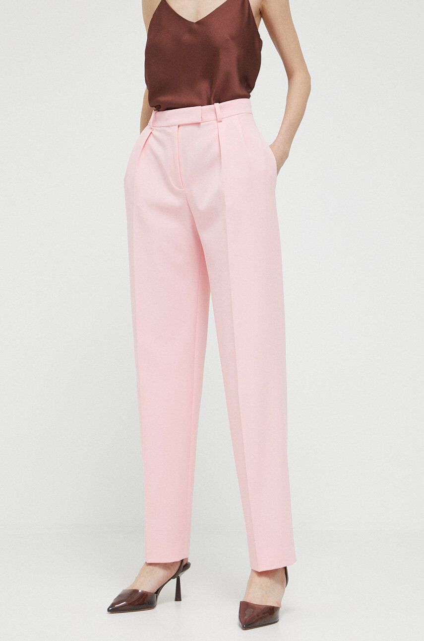 Панталони BOSS Trousers Розово | 50489275, 0