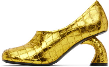 Кецове и обувки Dries Van Noten Dries Van Noten Square Toe Heels Металик | WS251-1551-208, 2