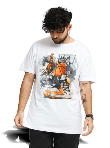 Тениска Urban Classics Vintage Ballin Tee Бяло | MT1667