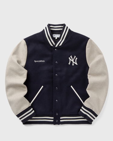 Яке бомбър Sporty & Rich Sporty & Rich Champions Wool Varsity Jacket Тъмно синьо | OW007623633BL111, 0