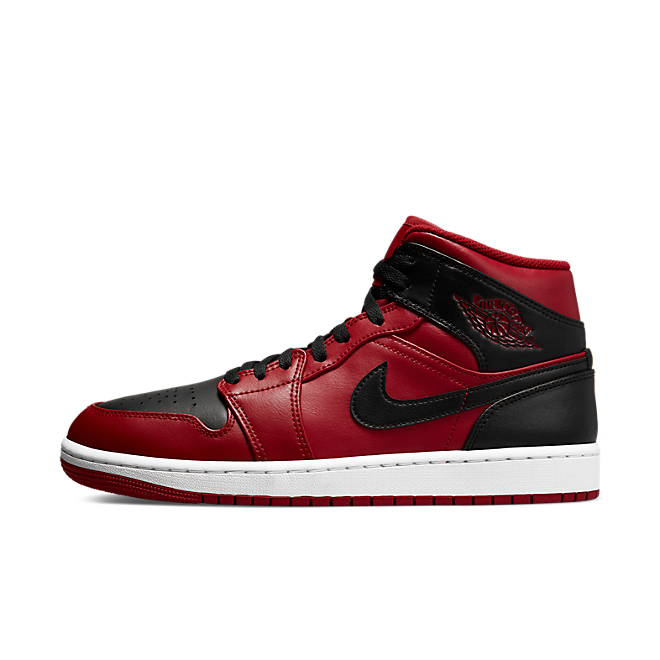 Кецове и обувки Jordan Air Jordan 1 Mid "Reverse Bred" (2021) Червено | 554724-660, 1