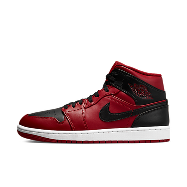 Кецове и обувки Jordan Air Jordan 1 Mid "Reverse Bred" (2021) Червено | 554724-660, 1