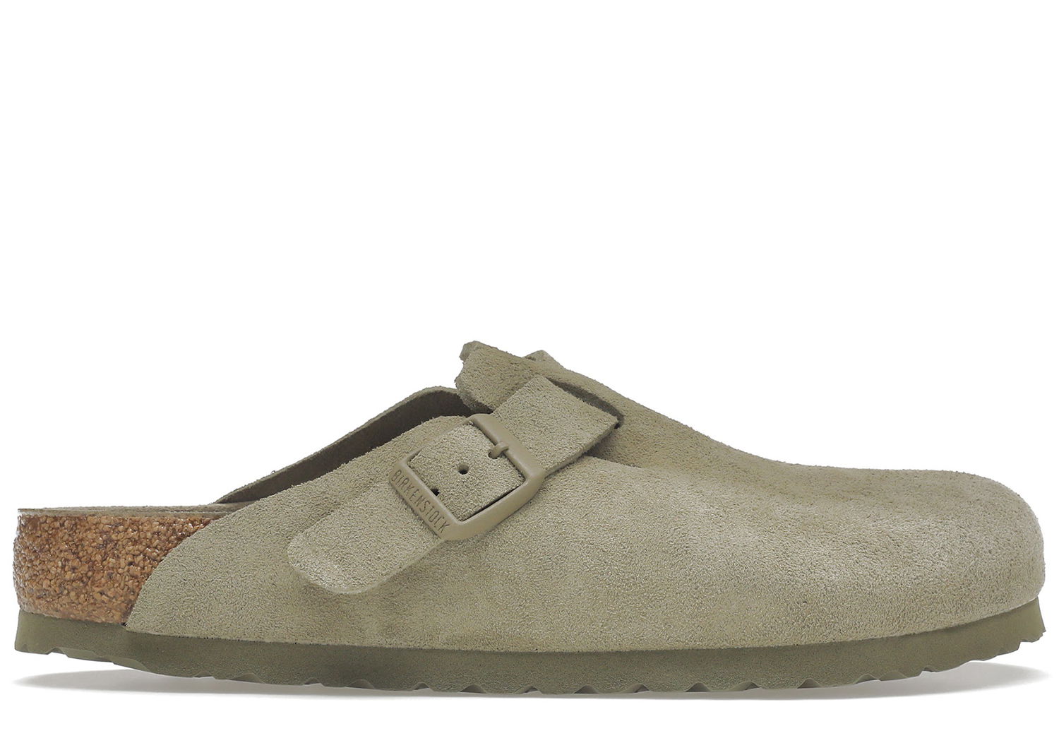 Кецове и обувки Birkenstock Boston Soft Зелено | 1019054/1019108, 0