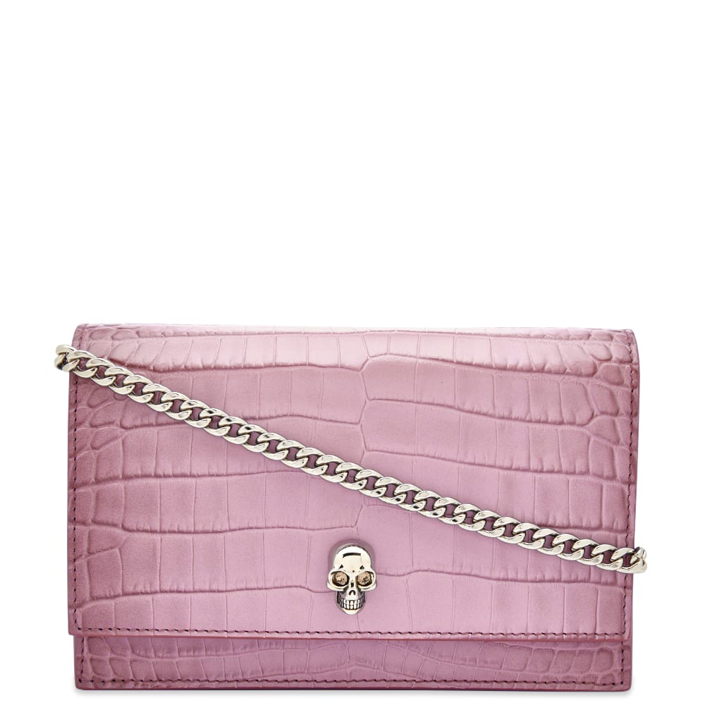 Дамска чанта Alexander McQueen Small Skull Bag Antic Pink Розово | 613088DYT53-5618, 0