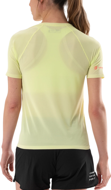 Тениска Compressport Trail Running Short Sleeve T-Shirt Жълто | atsw3646-atsw3646040, 1
