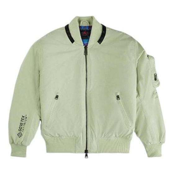Яке бомбър Jordan Air Jordan Zippered Pocket Short Padded Jacket Зелено | DJ0233-371, 0