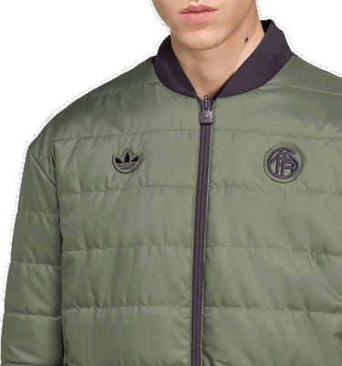 Яке бомбър adidas Originals FC Bayern Munich Icon Bomber Jacket Зелено | jm9434, 2