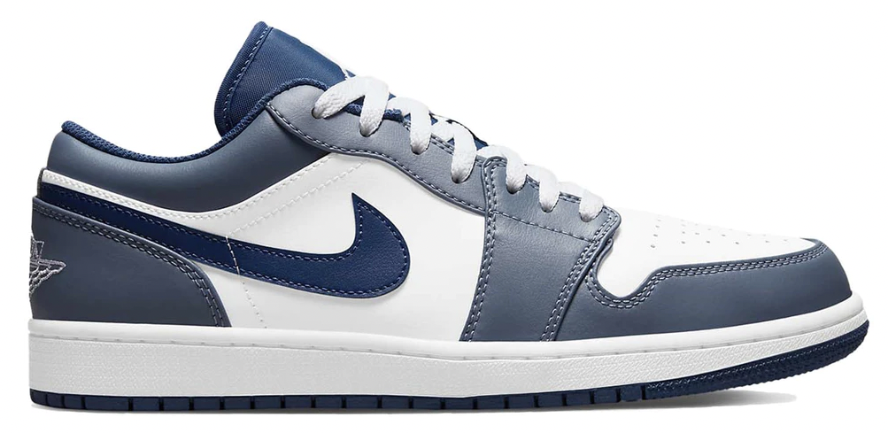 Кецове и обувки Jordan Air Jordan 1 Low "Ashen Slate" Синьо | 553558-414, 0