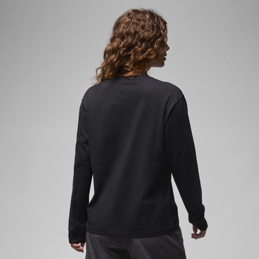 Тениска Jordan Long-Sleeve Graphic T-Shirt Черно | FD7205-010, 2
