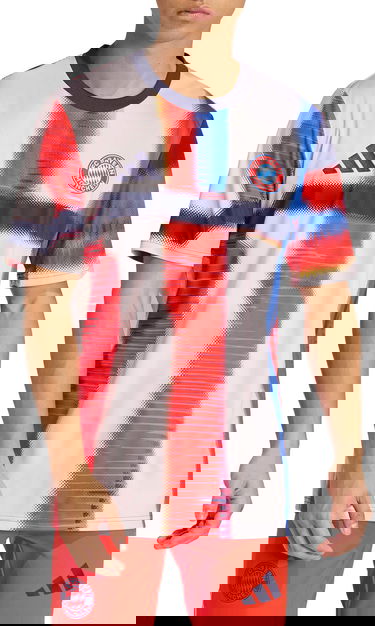 Фланелка adidas Originals FC Bayern Pre-Match 2025/26 Abstract Graphic T-Shirt Многоцветен | jz6260, 2