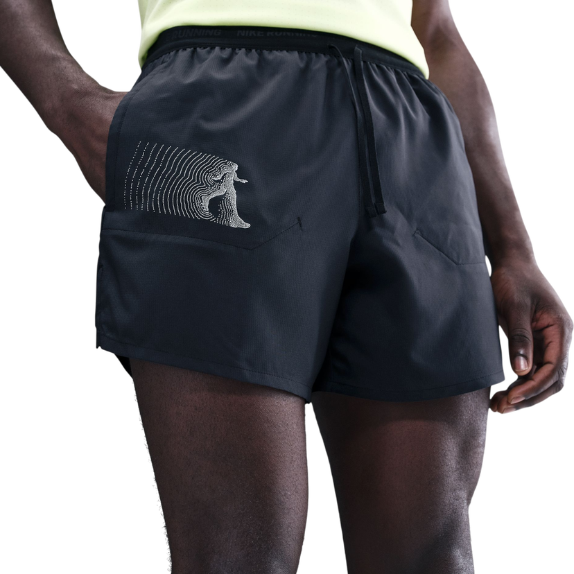 Къси панталони Nike Stride 5" Running Shorts Черно | ih2820-010