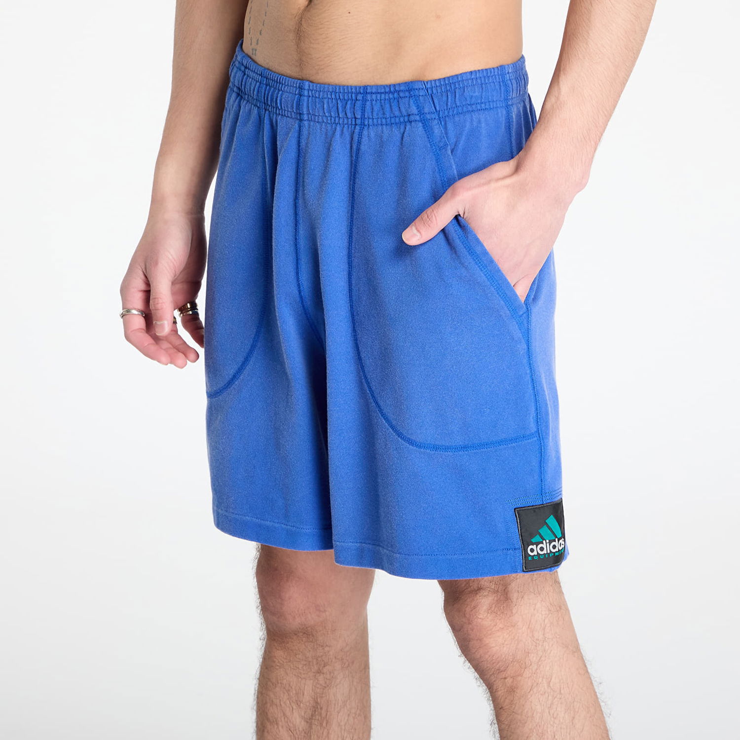 Къси панталони adidas Performance EQT Fleece Shorts Синьо | JD0656, 1