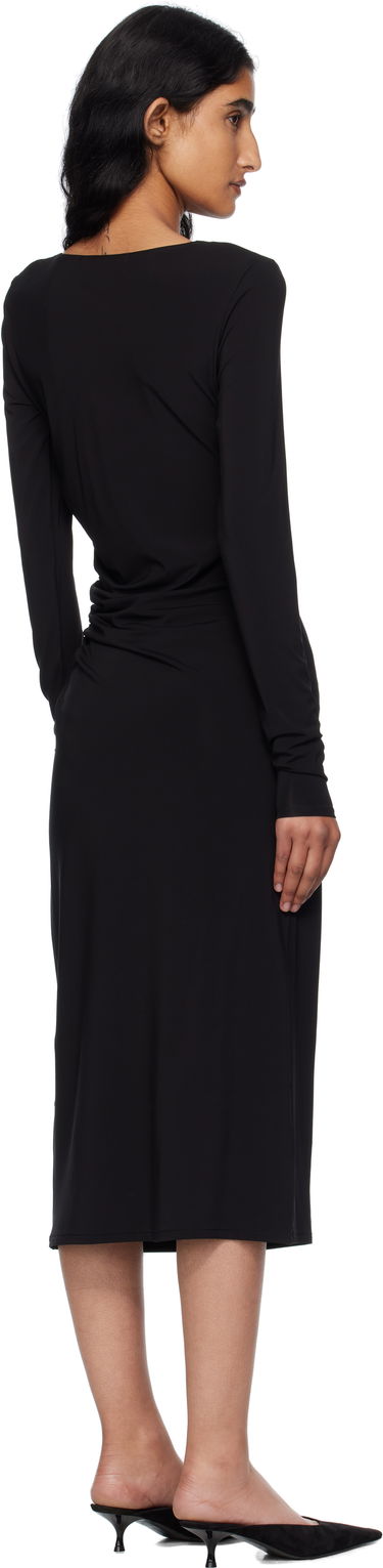 Pокля Max Mara Max Mara Zitto Midi Dress Черно | 2526626031600, 2