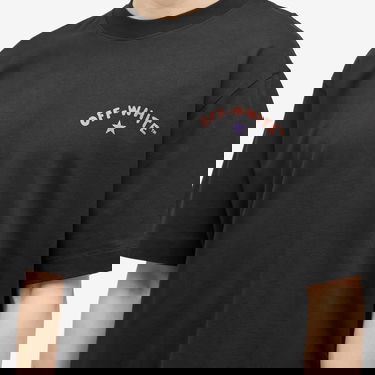 Тениска Off-White Star Arrow Skate T-Shirt Черно | OMAA120S25JER0081001, 5