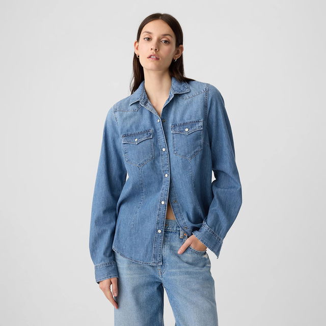 Denim Shirt Medium Wash