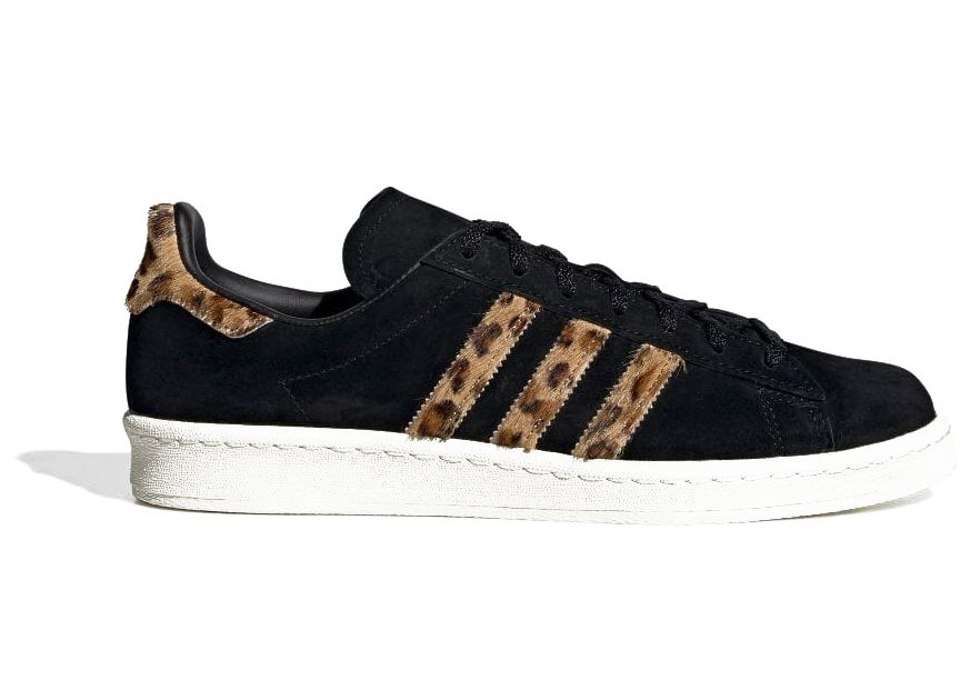 Кецове и обувки adidas Originals Campus 80s Leopard Черно | GY0407, 0