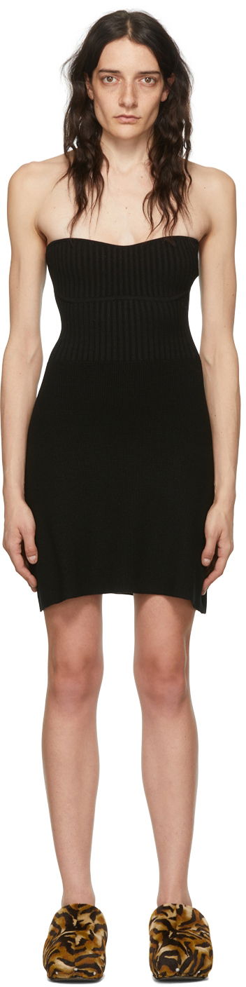Pокля Andersson Bell Aneta Strapless Mini Dress Черно | atb739w, 0