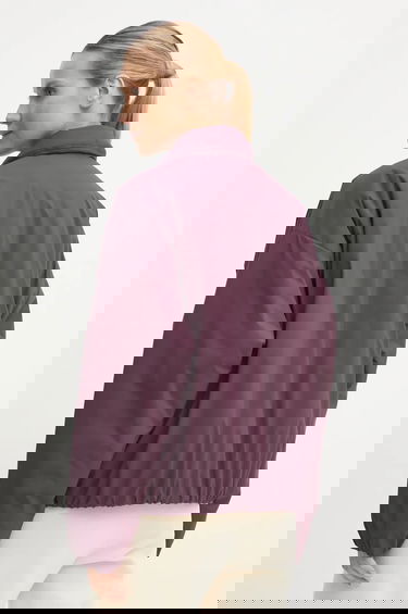 Яке New Balance Transitional Collared Button-Front Jacket Лилаво | WJ43506PLN, 2