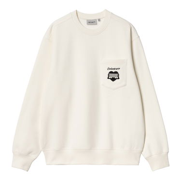 Суитчър Carhartt WIP Pocket Sweatshirt Бяло | I033932_9, 3