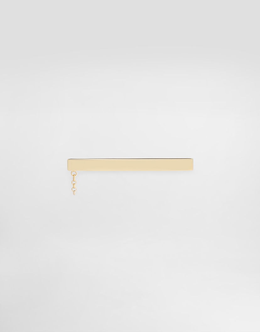 Значка Dolce & Gabbana Sartoria Bar Tie Clip with Chain Detail Жълто | WTS1S1W1111ZOO00