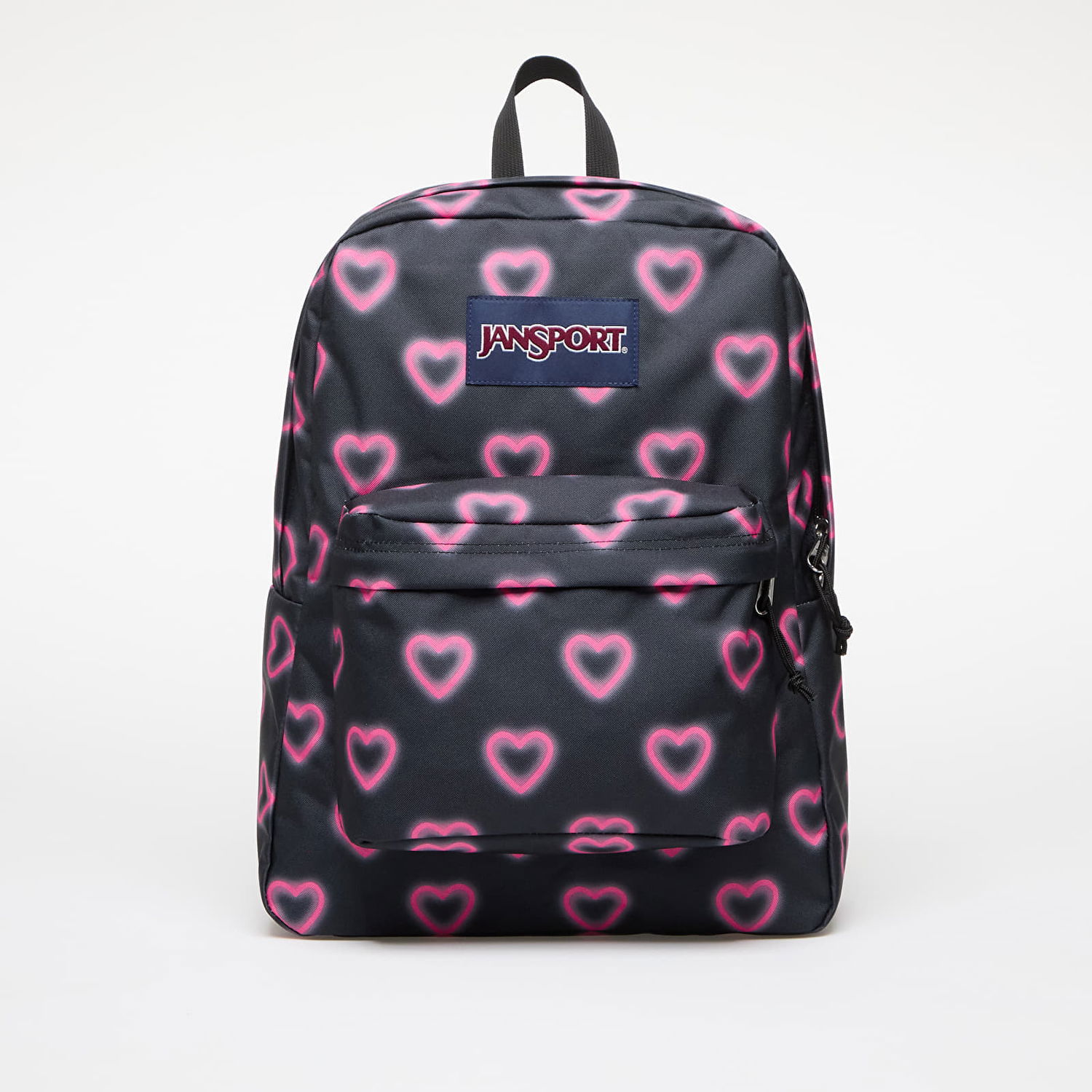 Раница JanSport SuperBreak One Happy Hearts Backpack Black 26 l Черно | EK0A5BAG8O01, 0